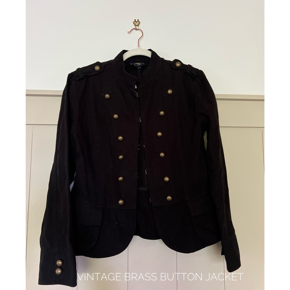 Black Military Style Jacket